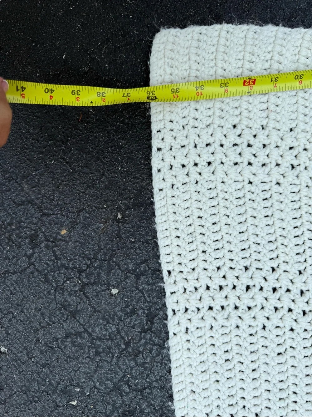 Handmade Light Mint Crochet Throw Blanket - Home Accents